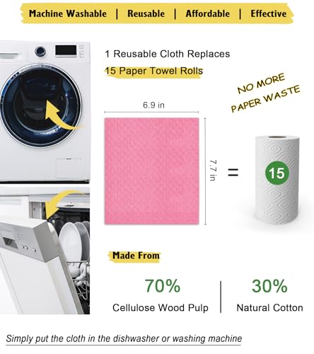 Swedish Dishcloths for Kitchen (6 Count)