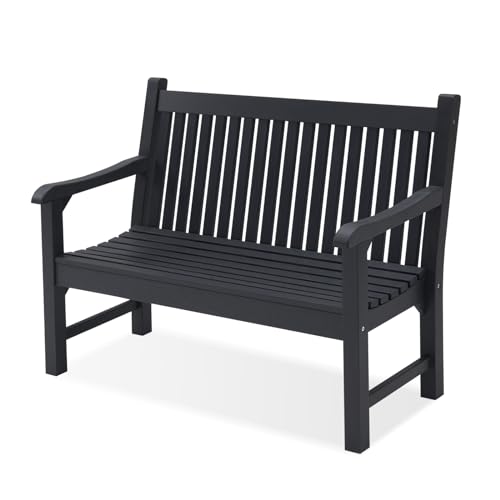 2 Person Outdoor Bench with 700 Lbs Weight Capacity