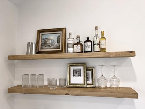 60 inch Wooden Floating Shelves for Wall