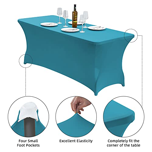 4FT Stretch Spandex Fitted Tablecloth