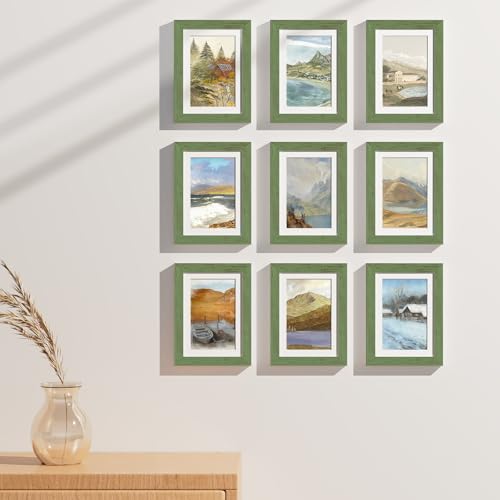 5x7 Picture Frames Set of 9 (9 Count)