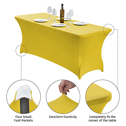 8FT Stretch Spandex Fitted Tablecloth