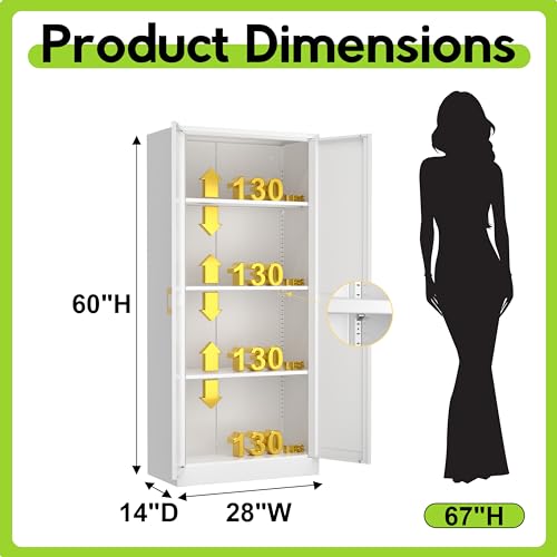 Metal Kitchen Pantry Cabinet