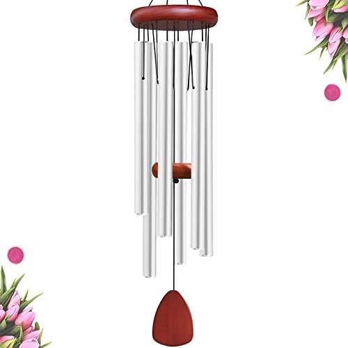 Large Aluminium Wind Chimes Outside