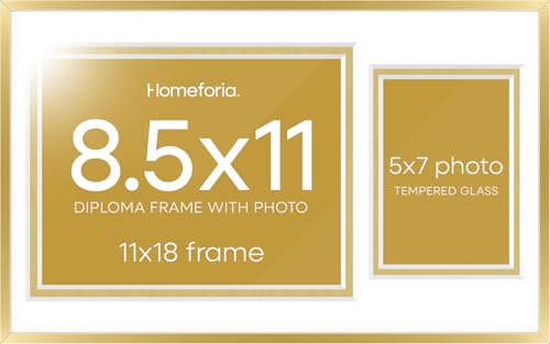 11x18 Gold Diploma Frame (3 Count)