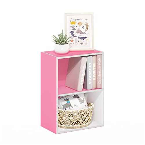 LUDER 2 Tier Book Shelf