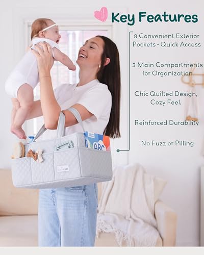 Baby Diaper Caddy Organizer