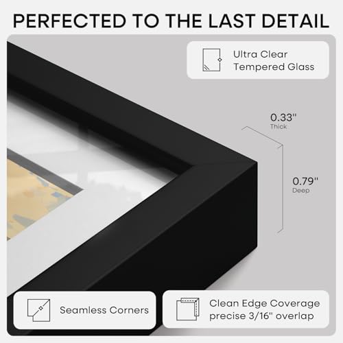 20x28 Black Picture Frame