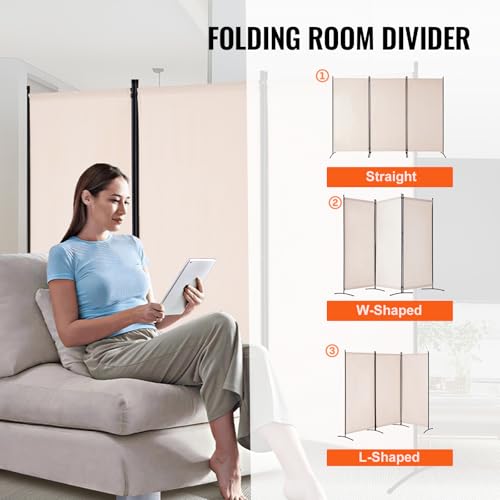 Room Divider 3 Panel Room Divider