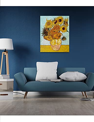 Twelve Sunflowers