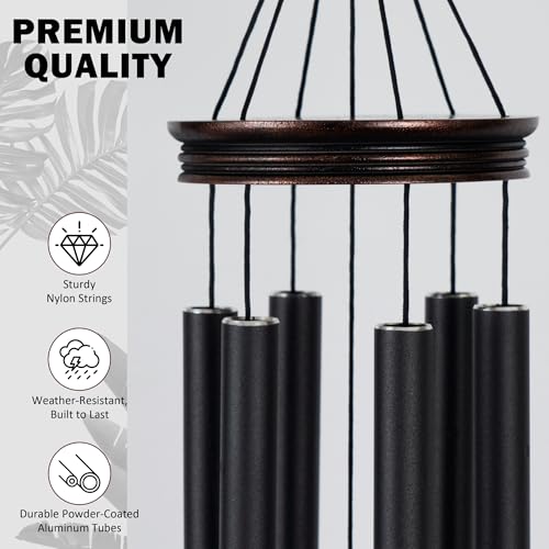 Large Wind Chimes for Outside Deep Tone