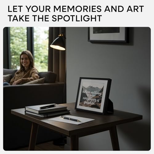 8x8 Black Picture Frame