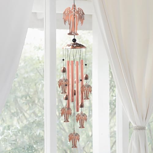 for Women Angel Wind Chimes Outdoor Angel Lover Birthday Gifts for Men