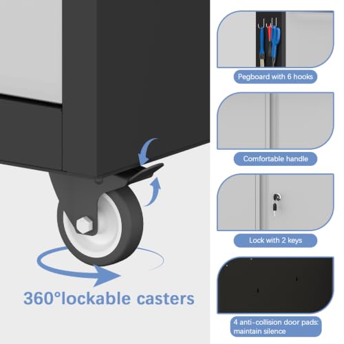 Locking Storage Cabinet