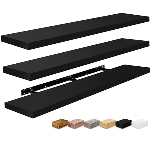 Floating Shelves for Wall Storage (3 Count)