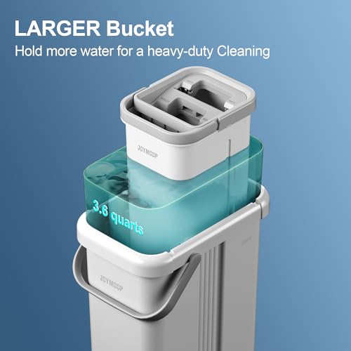 Flat Mop and Bucket Set