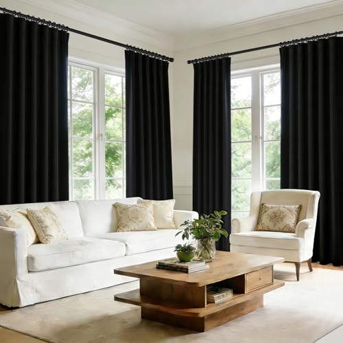 Room Divider Blackout Curtain Track Curtains Wall Dividers Panels Screen for Living Rooms Bedroom Office Privacy Partition Separation