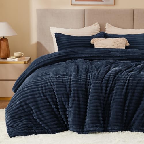 Fleece California King Comforter Set
