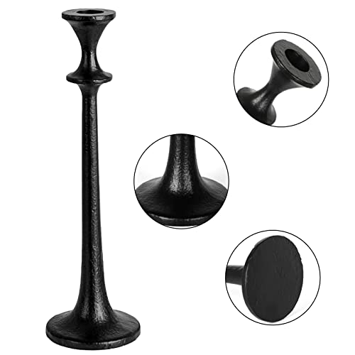 Black Iron Taper Candle Holder (3 Count)