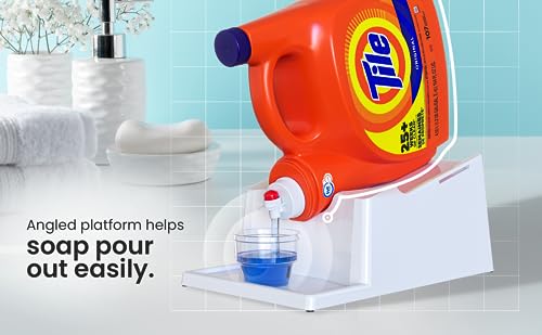 Liquid Laundry Detergent Dispenser Holder with Drip Tray (2 Count)