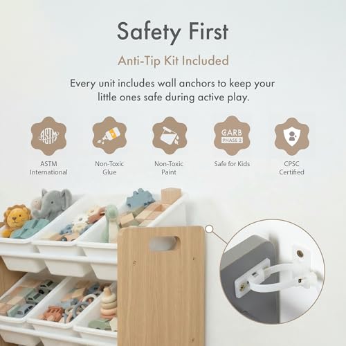 Kids Toy Organizer with 9 Bins