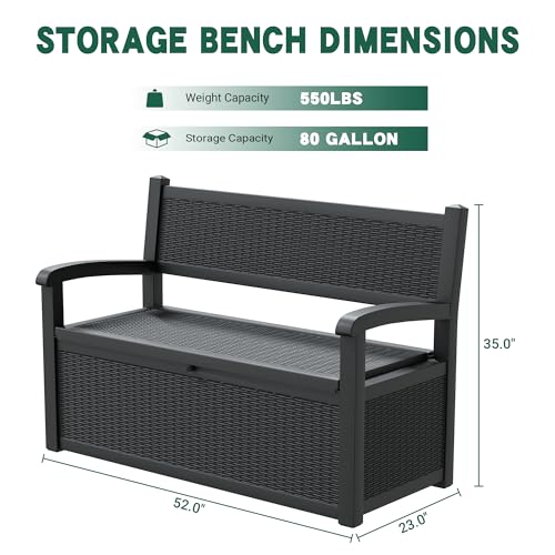 80 Gallon Outdoor Storage Box
