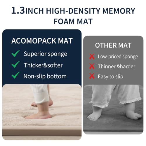1.3" Thick Baby Play Mat for Floor