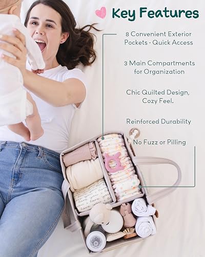 Baby Diaper Caddy Organizer