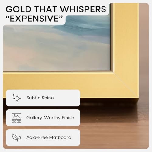22x28 Gold Poster Frame