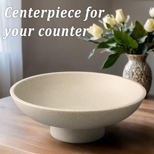 Modern Resin Pedestal Bowl