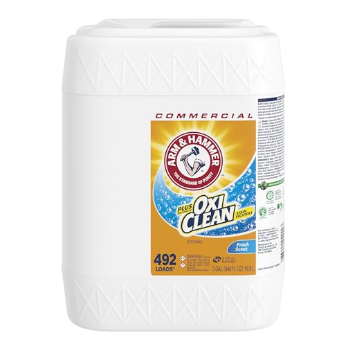 plus OxiClean Liquid Laundry Detergent Professional (640 Fl Oz)