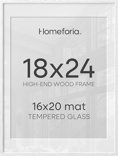 18x24 White Oak Poster Frame