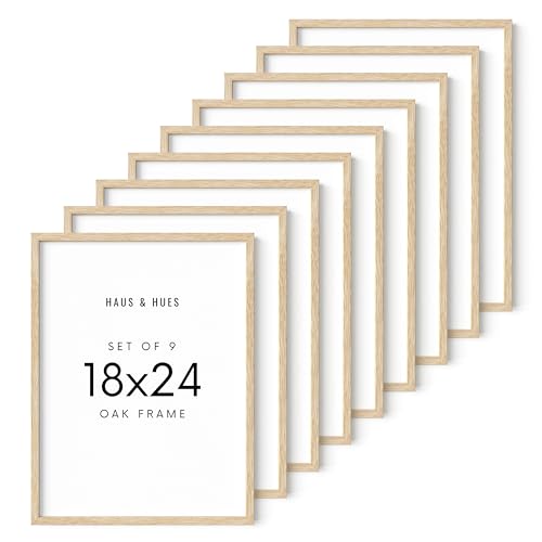 Beige Oak Wood 18x24 Picture Frame