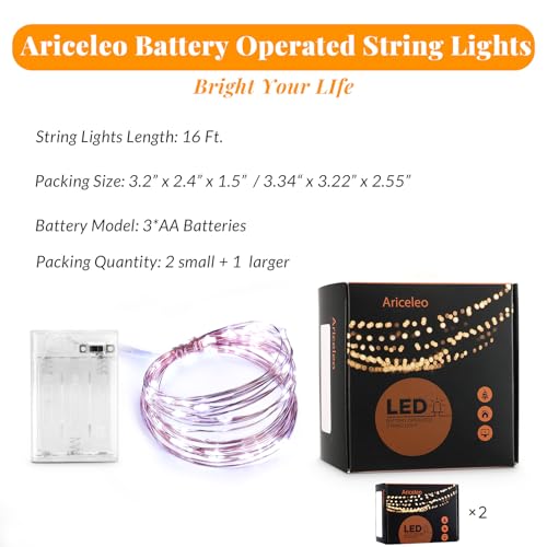 Led Fairy Lights Battery Operated (32 Foot)
