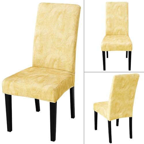 Pattern Chair Covers for Dining Room Set of 6