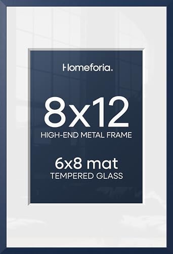 8x12 Blue Picture Frame