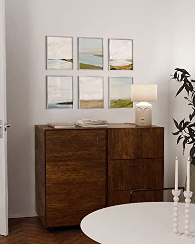 8x10 Silver Picture Frames (6 Count)