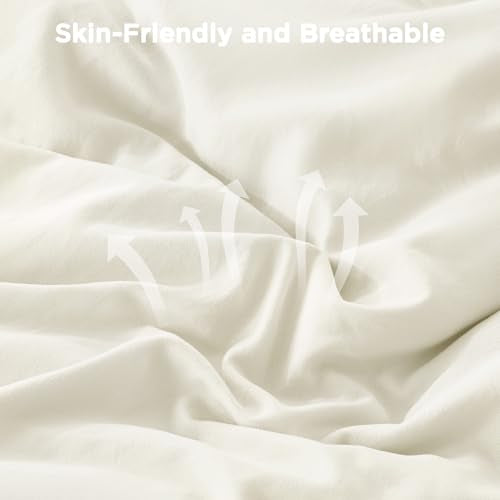 Ivory Ruffle Comforter Set King