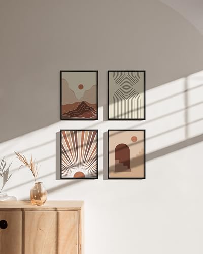 9x12 Black Metal Picture Frames (4 Count)