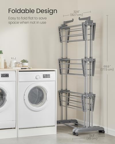 4 Tier Clothes Drying Rack