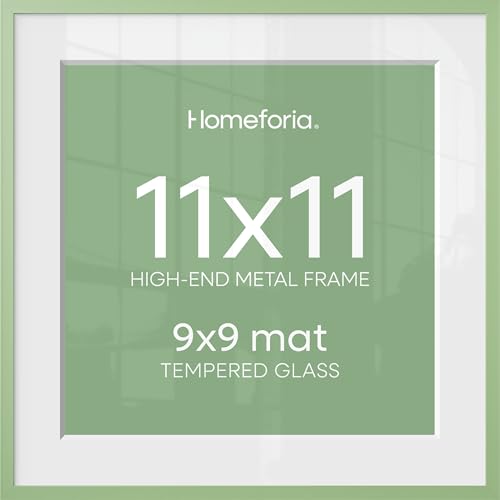 11x11 Green Picture Frame