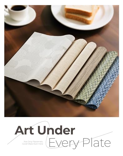 Light Brown Placemats Set of 24 (24 Count)