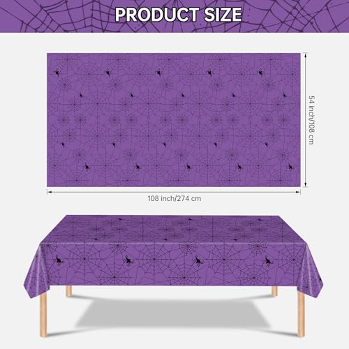 2 Pcs Halloween Tablecloth (2 Count)