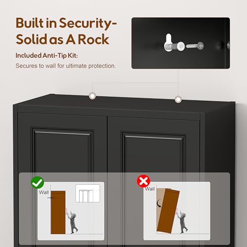 75" Kitchen Pantry Cabinet