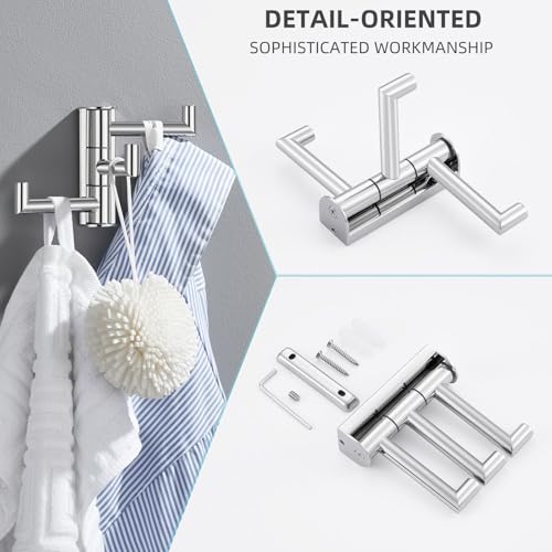 Swivel Towel Hook 3 Arms