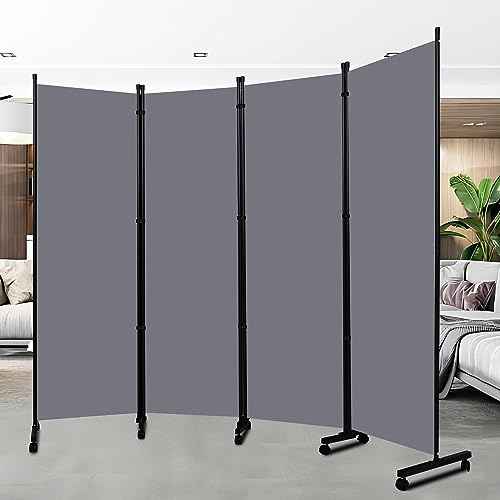 Room Divider 88'' Wide Folding Privacy Screens
