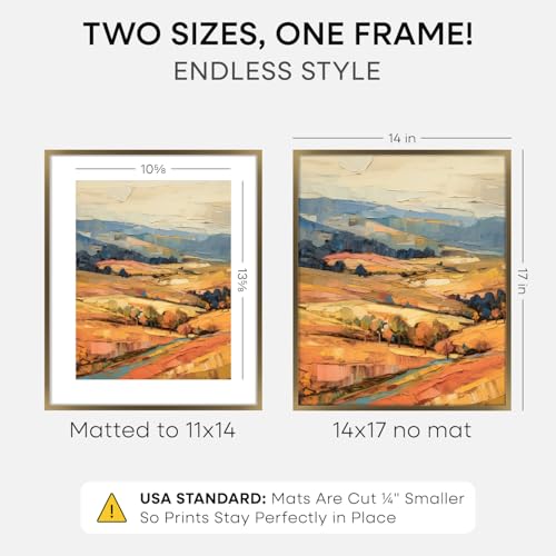 14x17 Bronze Picture Frame (3 Count)