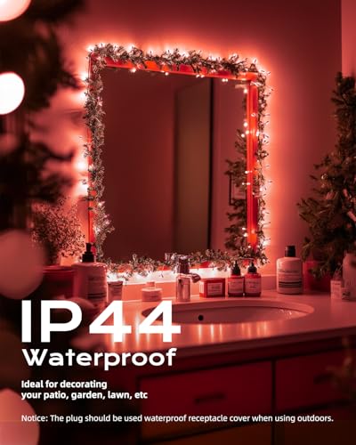 Red Mini String Lights (100 Count)