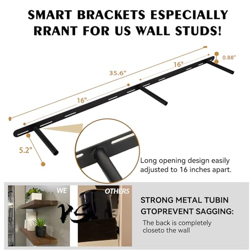 Floating Shelves 48 inch Long (2 Count)