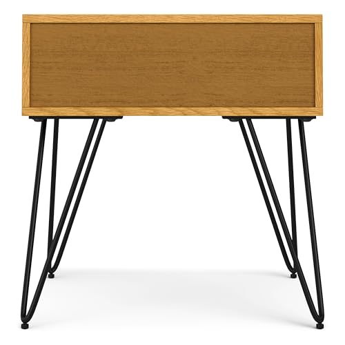 Judson 15" Solid Mango Wood Accent Table in Refined Natural
